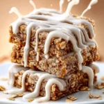 Irresistible Cinnamon Roll Oatmeal Bars Recipe to Savor First Image