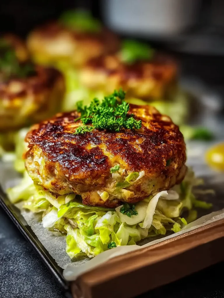 Oven Baked Cabbage Burgers: Juicy Comfort Food Reinvented