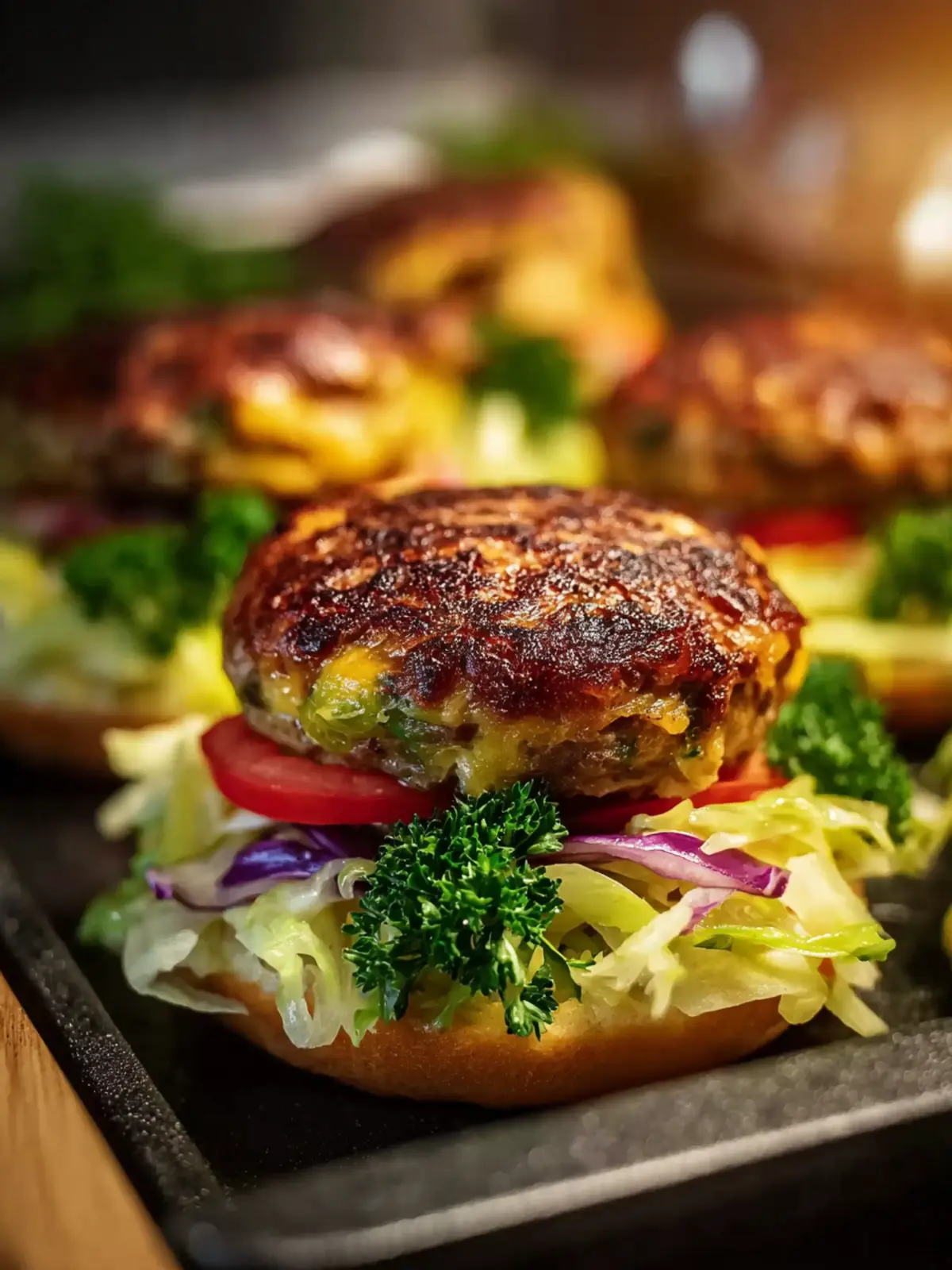 Oven Baked Cabbage Burgers A Cozy Old World Comfort Food Reimagined Third Image bp4s7s