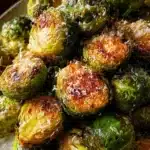 Oven Roasted Brussels Sprouts with Parmesan First Image