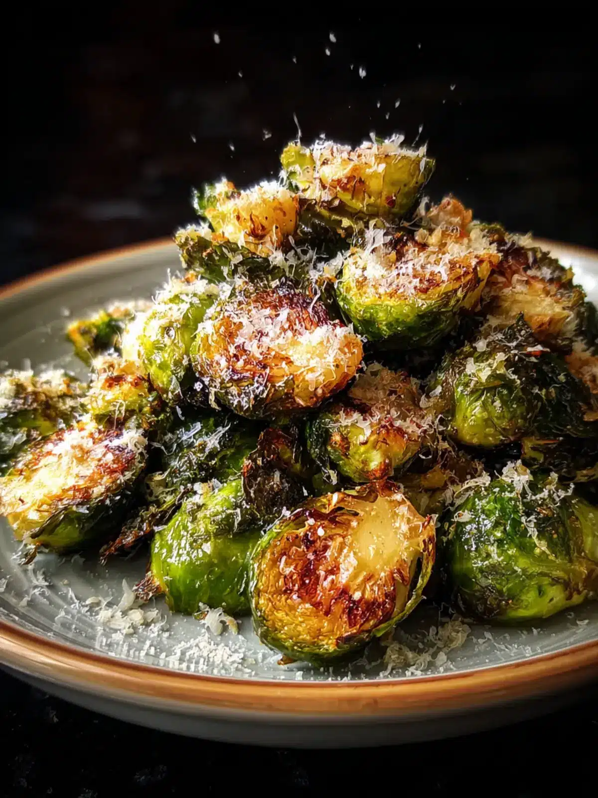 Oven Roasted Brussels Sprouts with Parmesan Third Image raenss