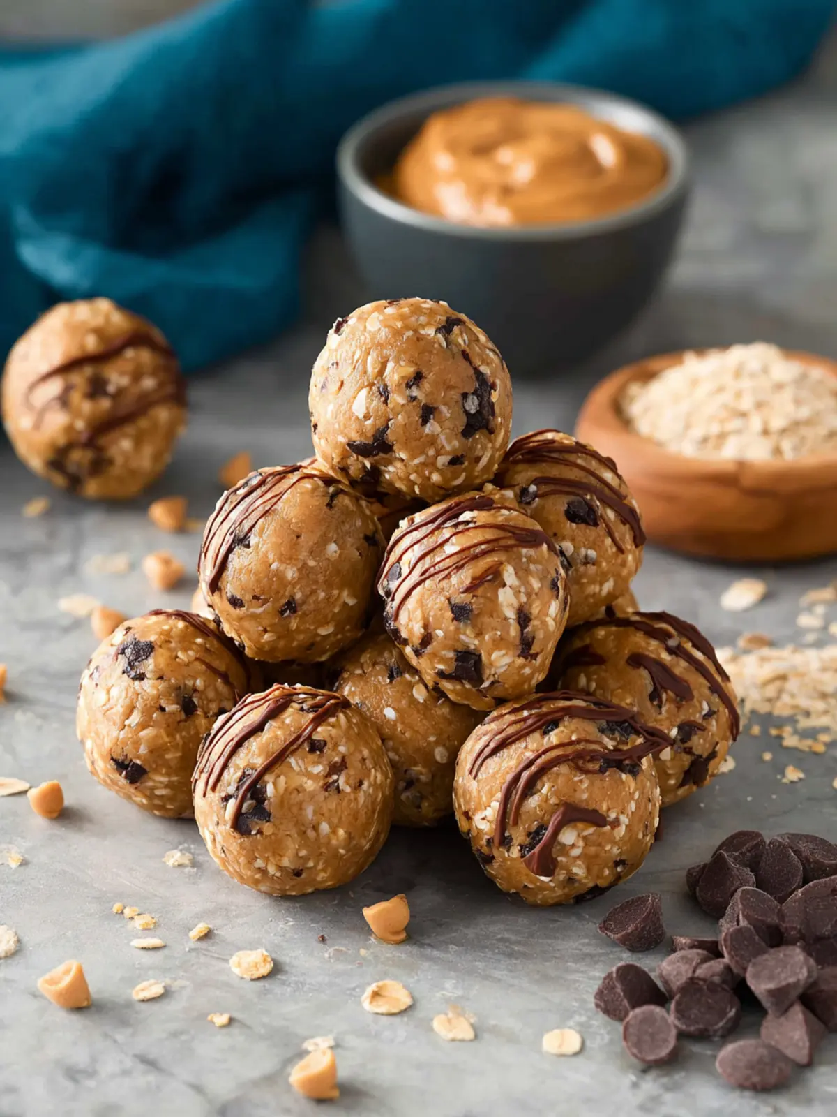 Peanut Butter Protein Balls Fourth Image saafwa