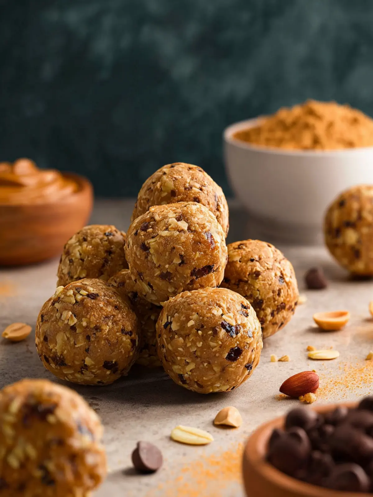 Peanut Butter Protein Balls Second Image kivsho