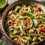 Pesto Pasta Recipe First Image