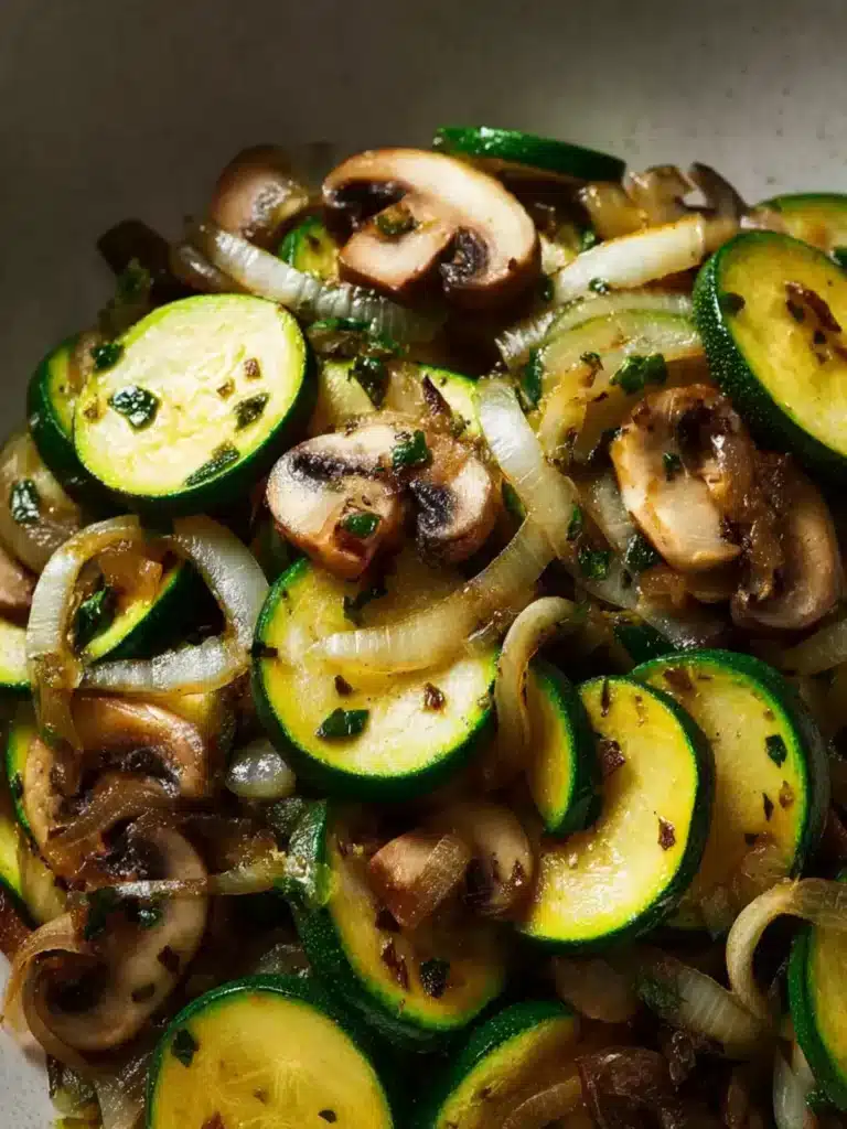 Sautéed Zucchini, Mushrooms, Onions: Easy Flavor Boost!