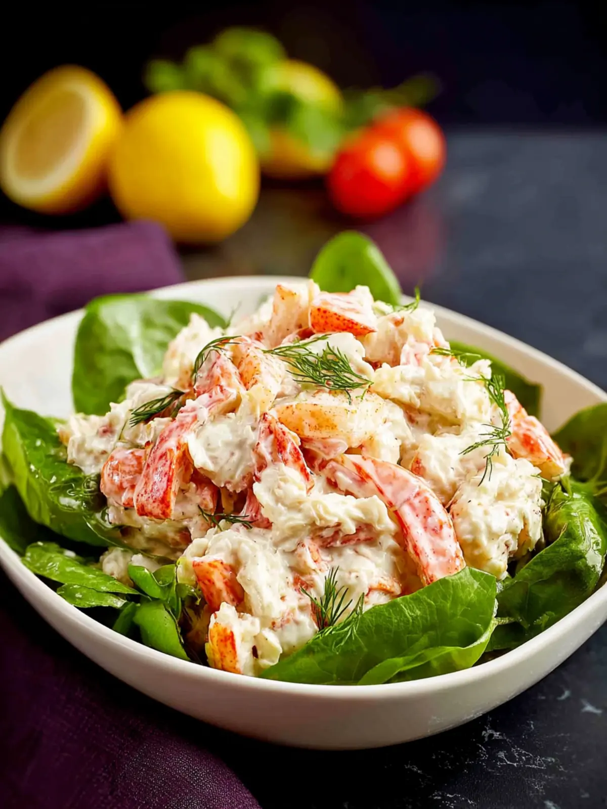 Seafood Crab Salad Third Image z4pi8t