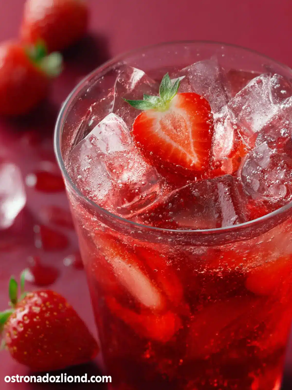 Starbucks Strawberry Acai Refresher Recipe Copycat Second Image tkprjj