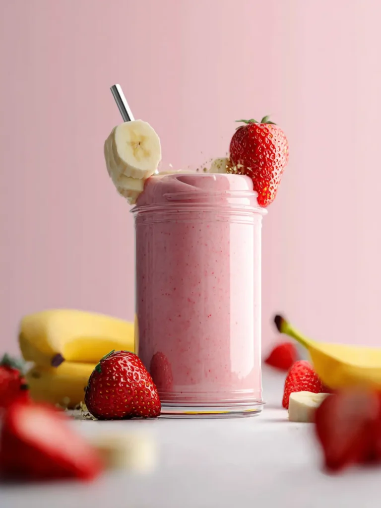 Strawberry Banana Smoothie Recipe: The Creamy Morning Boost