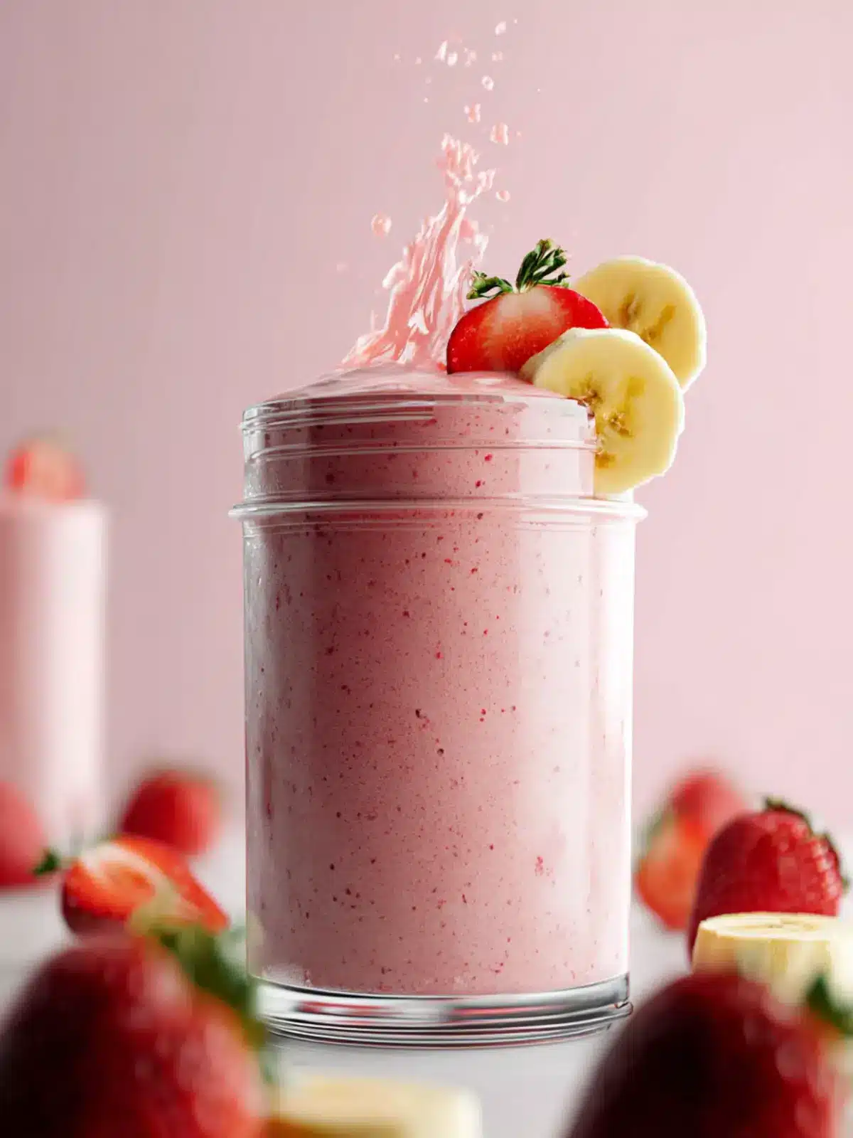Strawberry Banana Smoothie Recipe Fourth Image ue85qw
