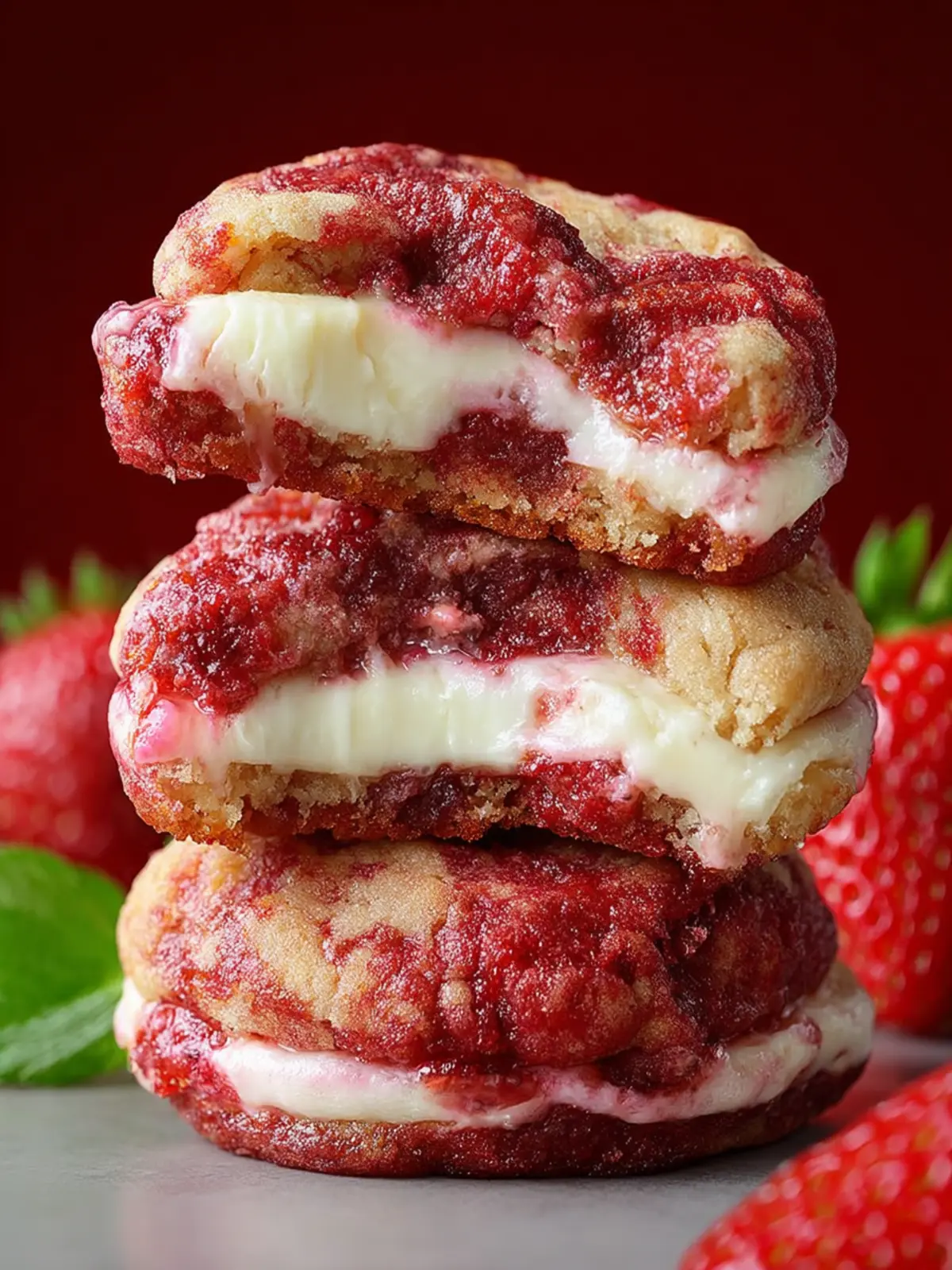 Strawberry Cheesecake Cookies Second Image z8dotm