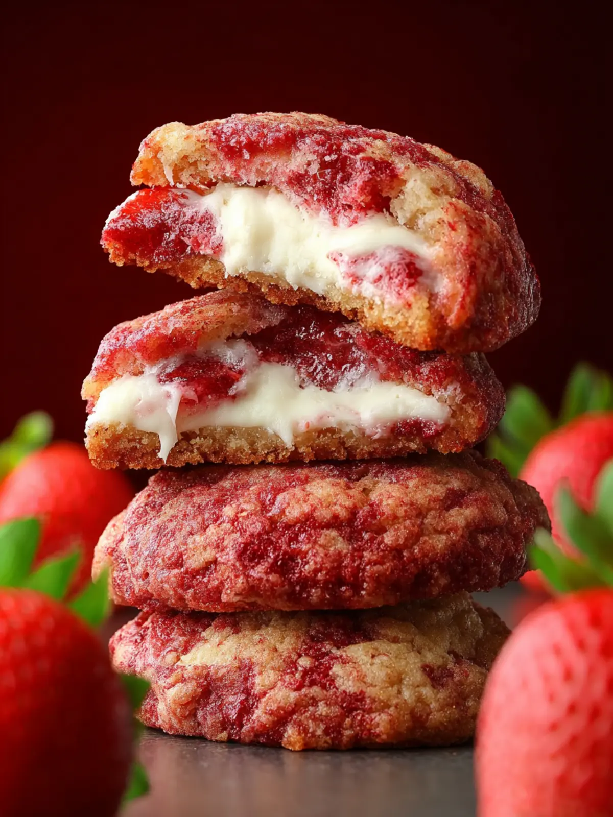 Strawberry Cheesecake Cookies Third Image tay2wd