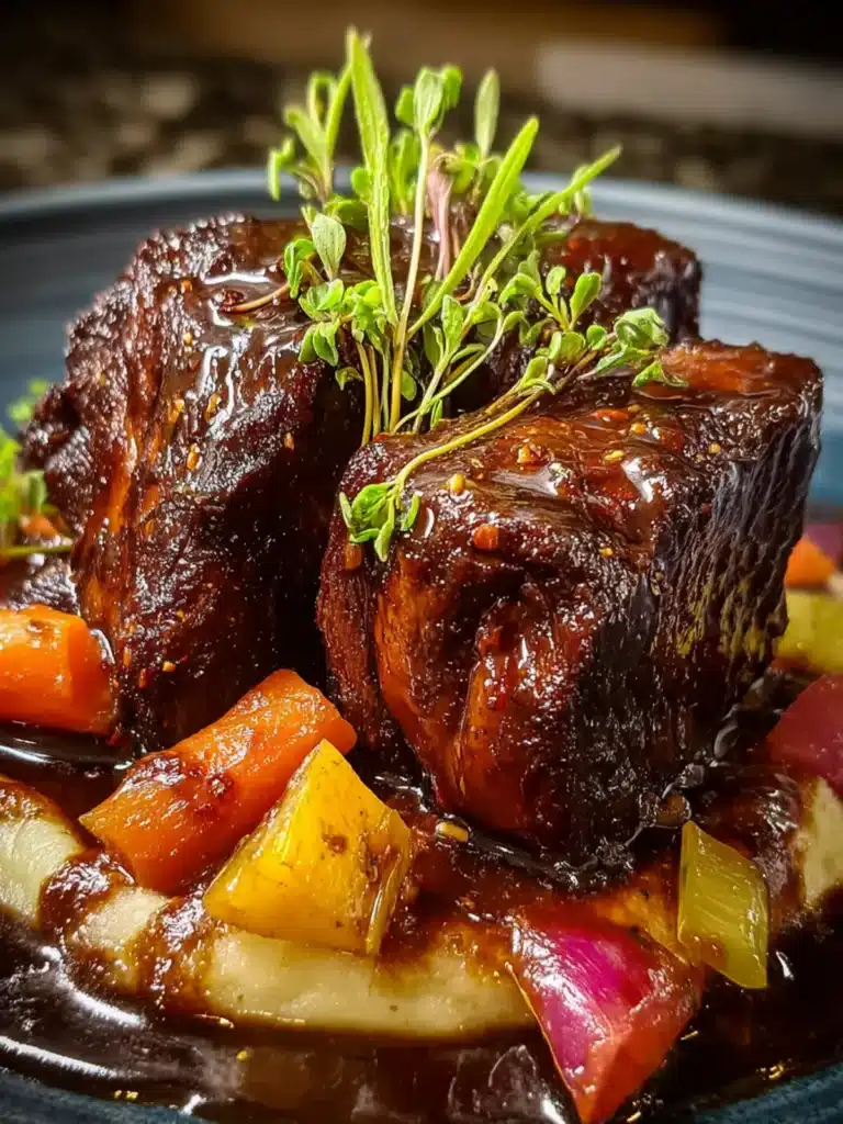 Tender Apple Cider-Braised Short Ribs: Pure Comfort Bliss