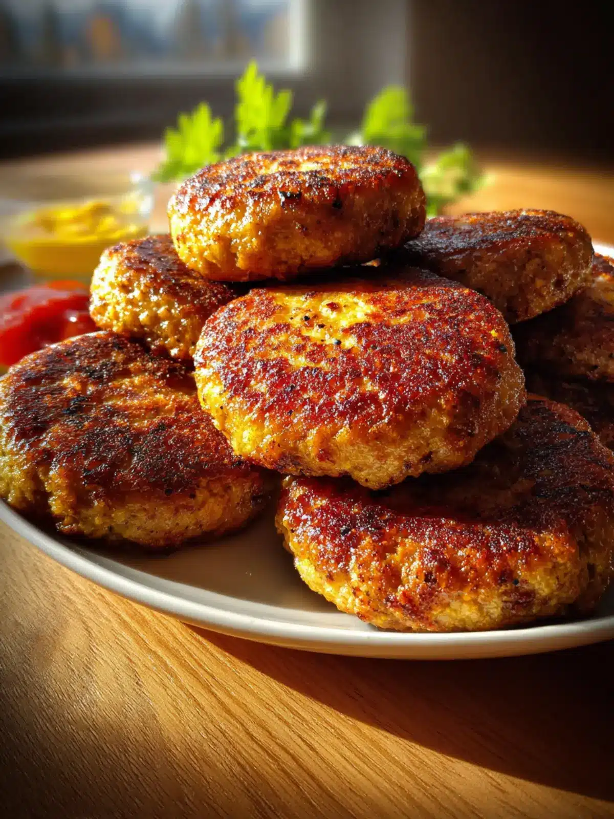 air fryer sausage patties Third Image fhttut
