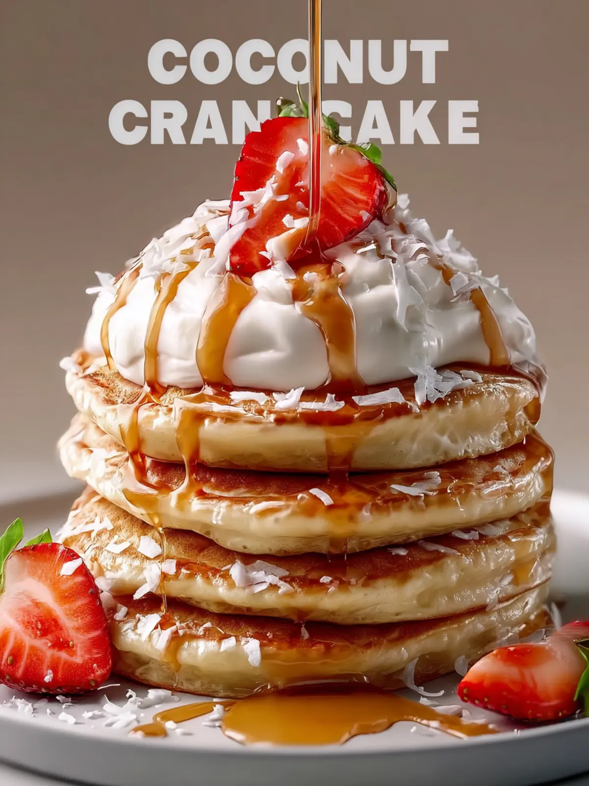 coconut cream pancakes First Image