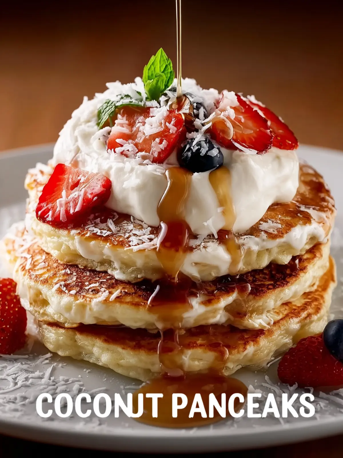 coconut cream pancakes Second Image elz928