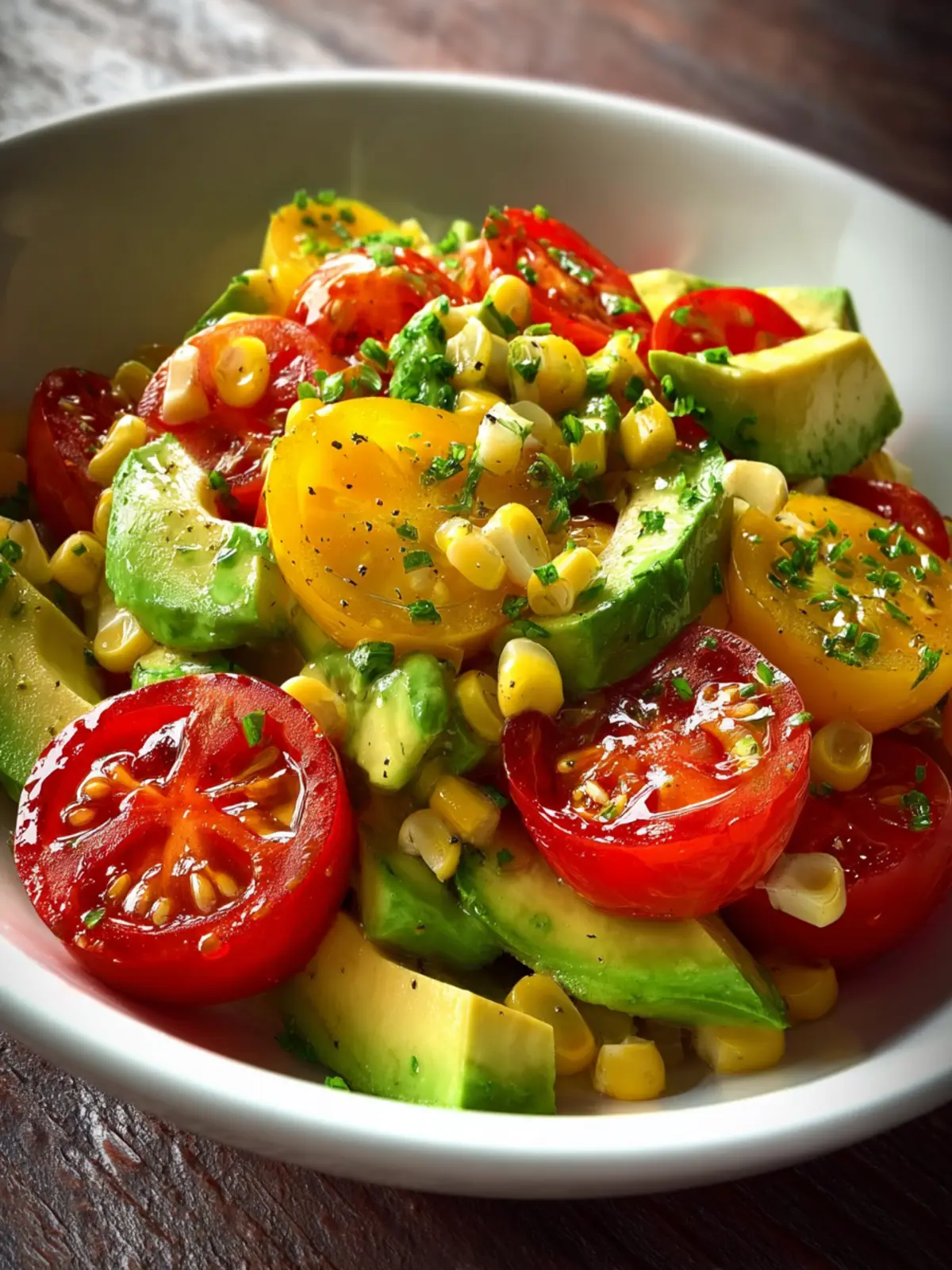 Corn Tomato Avocado Salad: Refreshingly Easy Summer Delight 5 corn tomato avocado salad First Image