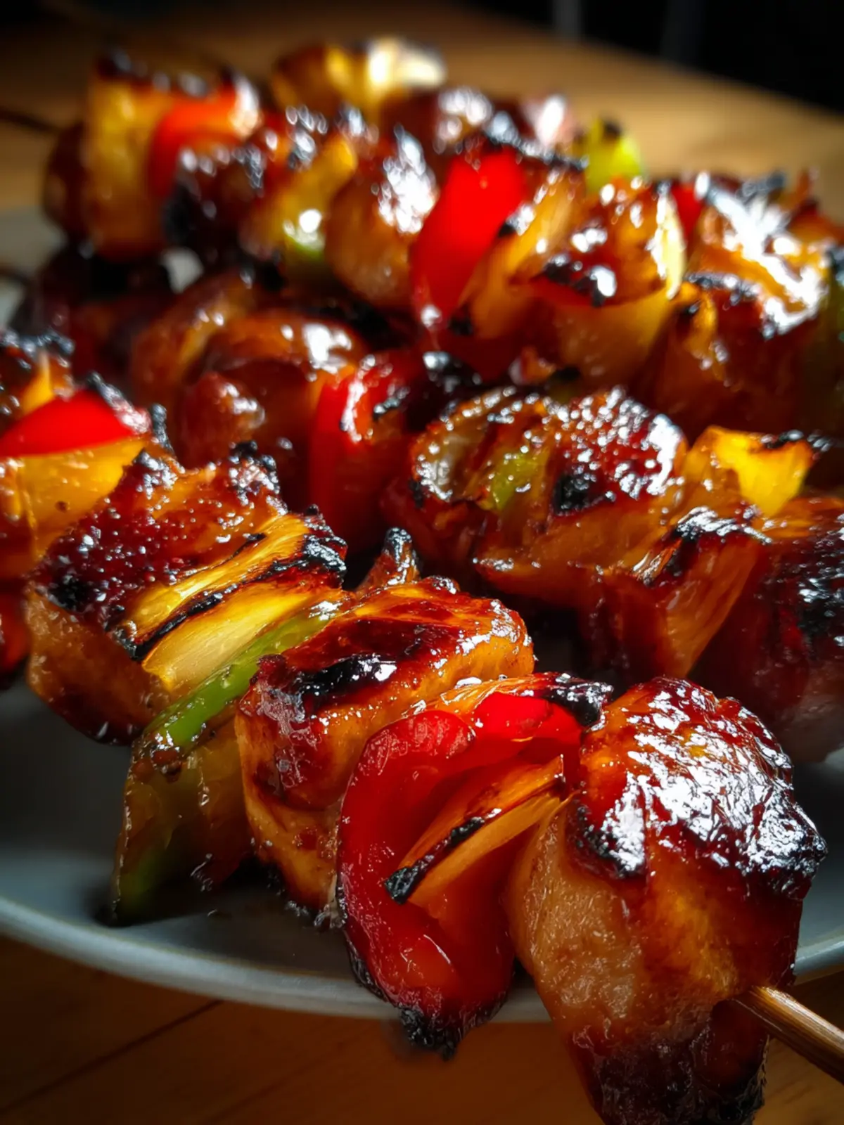 honey garlic asian chicken kabobs Second Image pimf4r