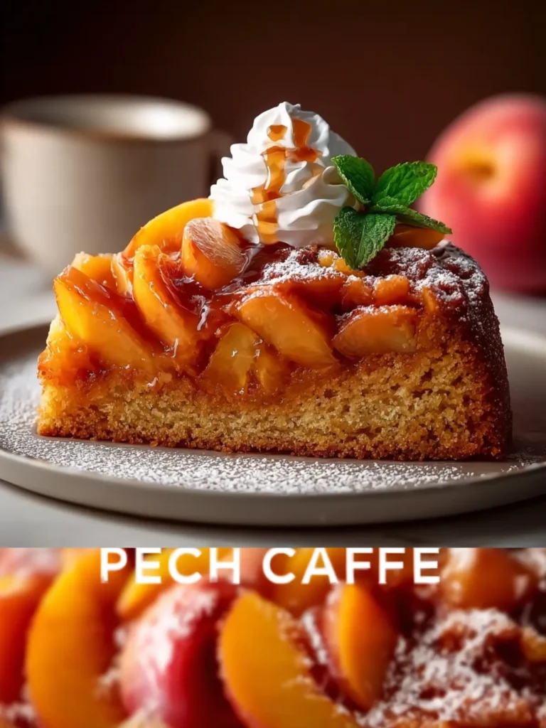 Peach Coffee Cake: Irresistibly Sweet & Easy to Make!