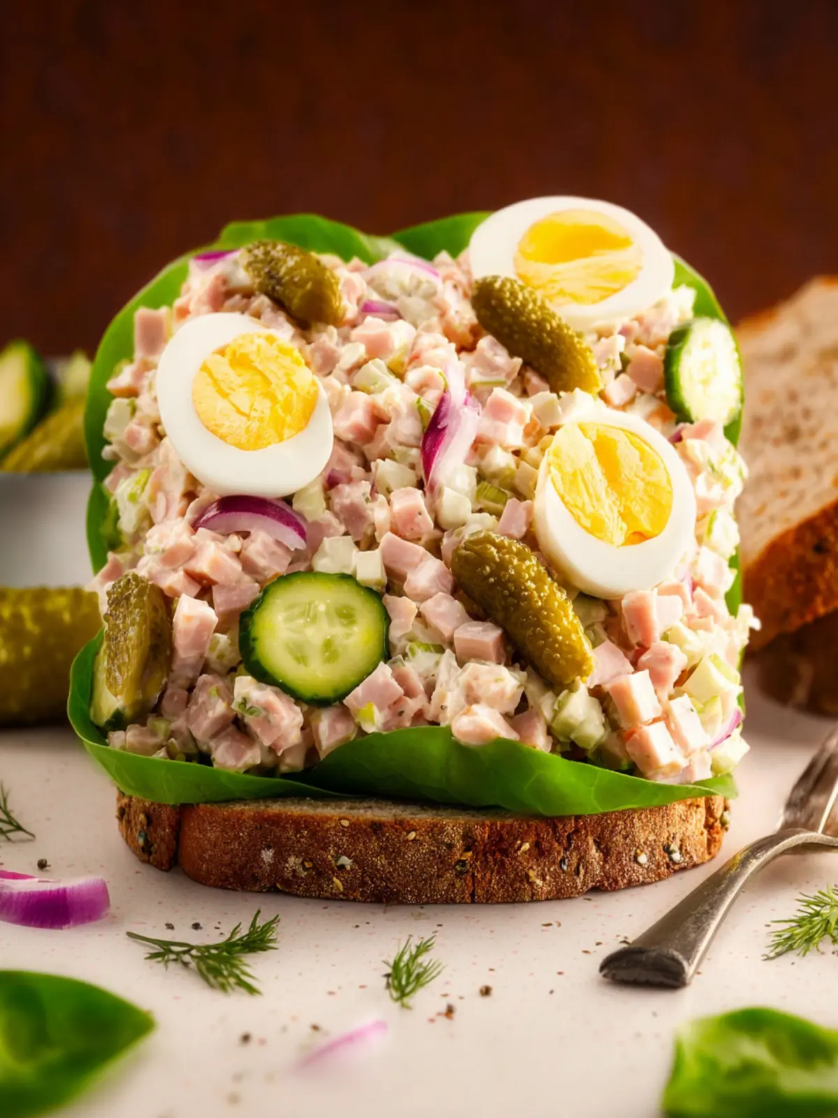 Dill Pickle Ham Salad: The Best Tangy Twist for Your Lunch! 6
