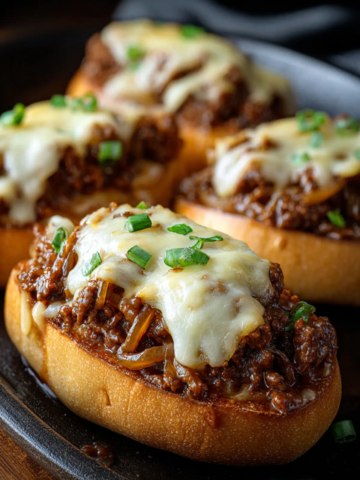 French Onion Beef Sloppy Joes with Melted Cheese Third Image mefb85