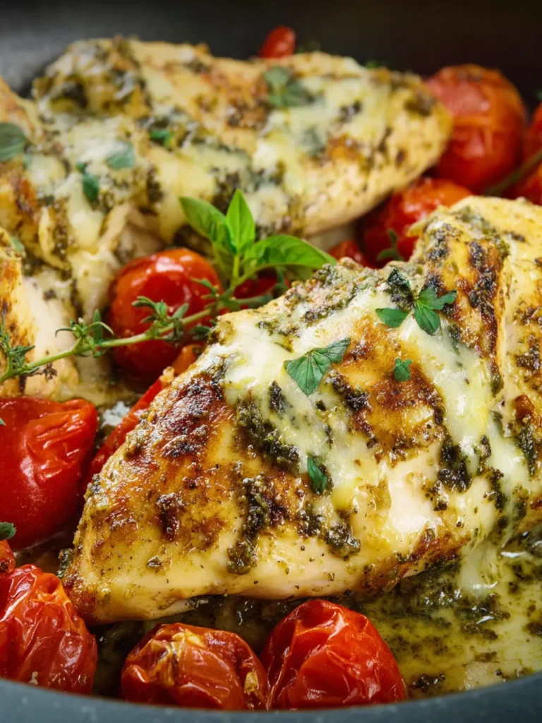 Pesto Chicken Bake: The Easy, Flavorful Dinner You’ll Love