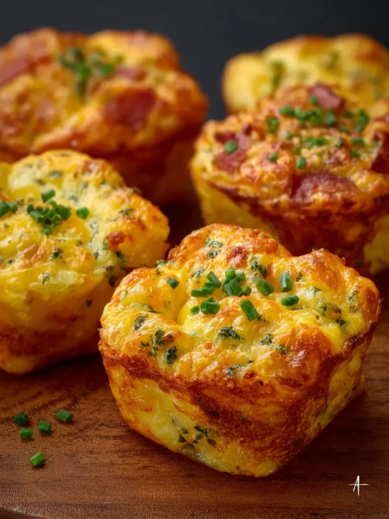 Potato Cheddar Chive Bakes (Starbucks Copycat) First Image