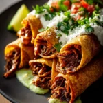 Shredded Beef Flautas First Image