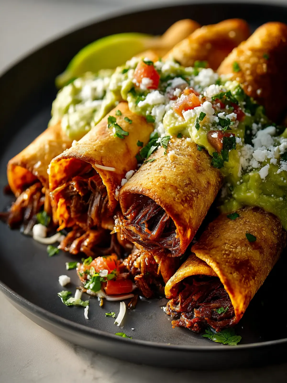 Shredded Beef Flautas Third Image iu99d6