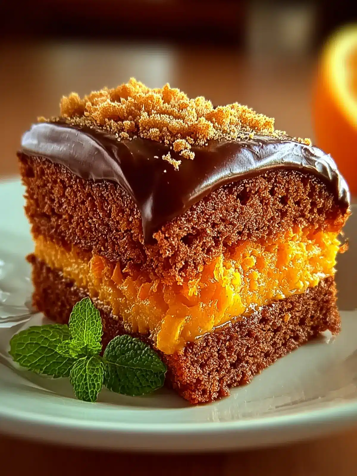 Brazilian Carrot Cake Chocolate Glaze: Irresistibly Moist Bliss 6 brazilian carrot cake chocolate glaze Second Image opc0ga