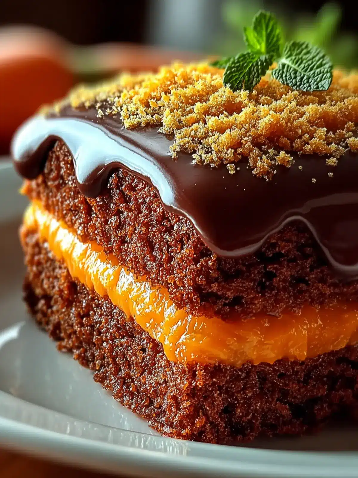 Brazilian Carrot Cake Chocolate Glaze: Irresistibly Moist Bliss 7 brazilian carrot cake chocolate glaze Third Image vgvvja