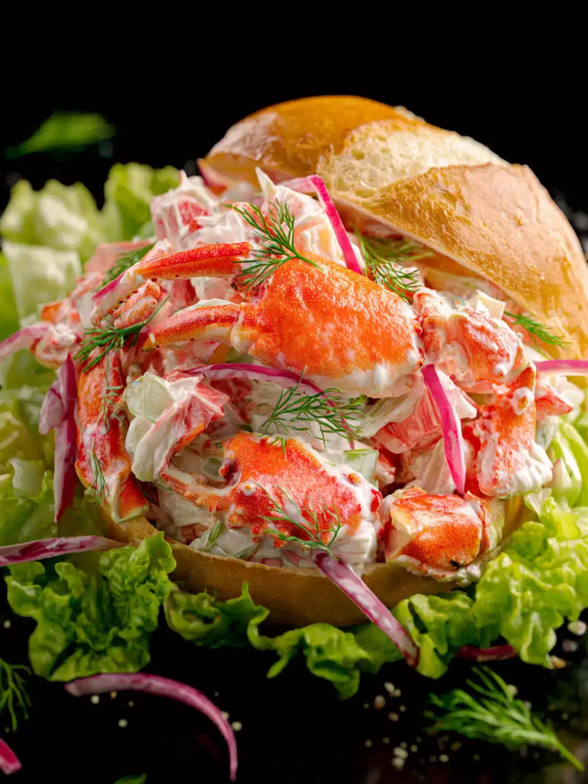 crab salad Third Image fof2ou