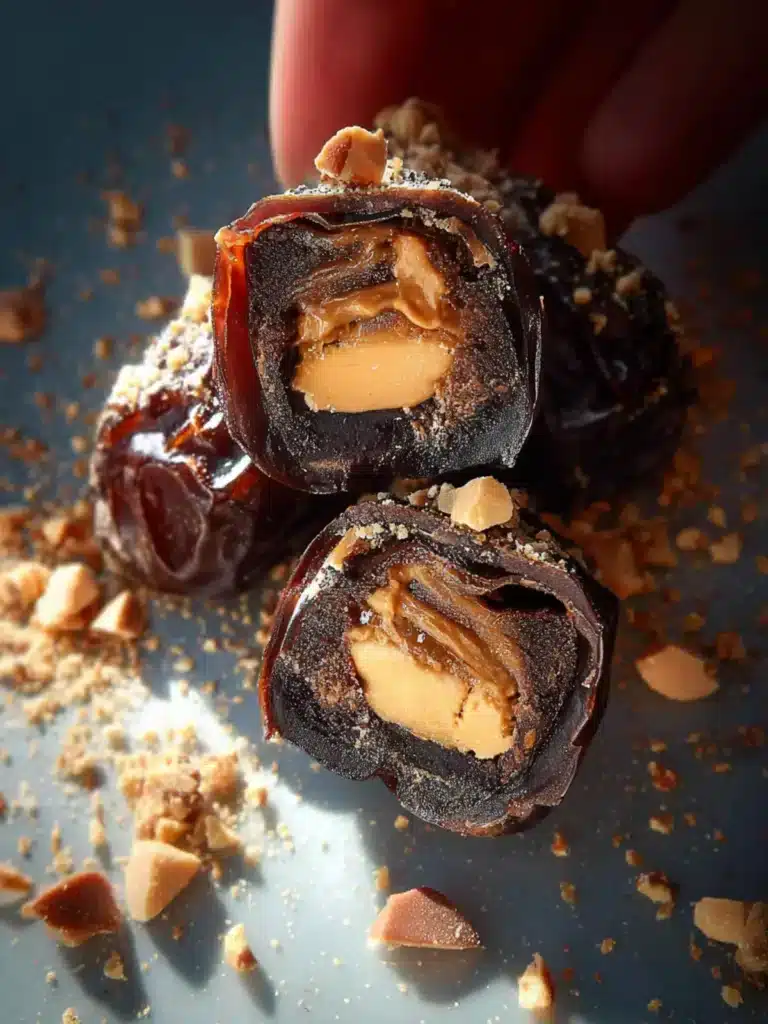 Snickers Stuffed Dates: Irresistibly Indulgent Sweet Treats